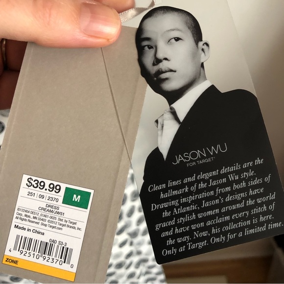 Jason Wu Target Bicycle Wheel Pinwheel Print Silky Shift Dress - Picture 3 of 7